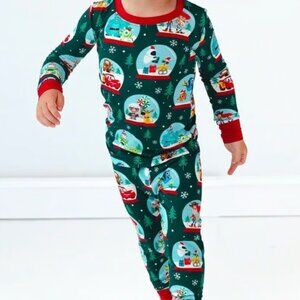 Set of 2 Little Sleepies Christmas Size 3T